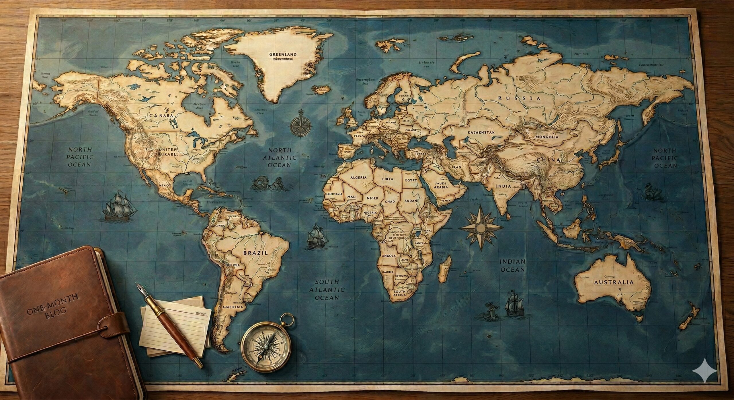 方向性が決まらなくてもいい。1ヶ月書いたブログは、既に「あなたの地図」になっている